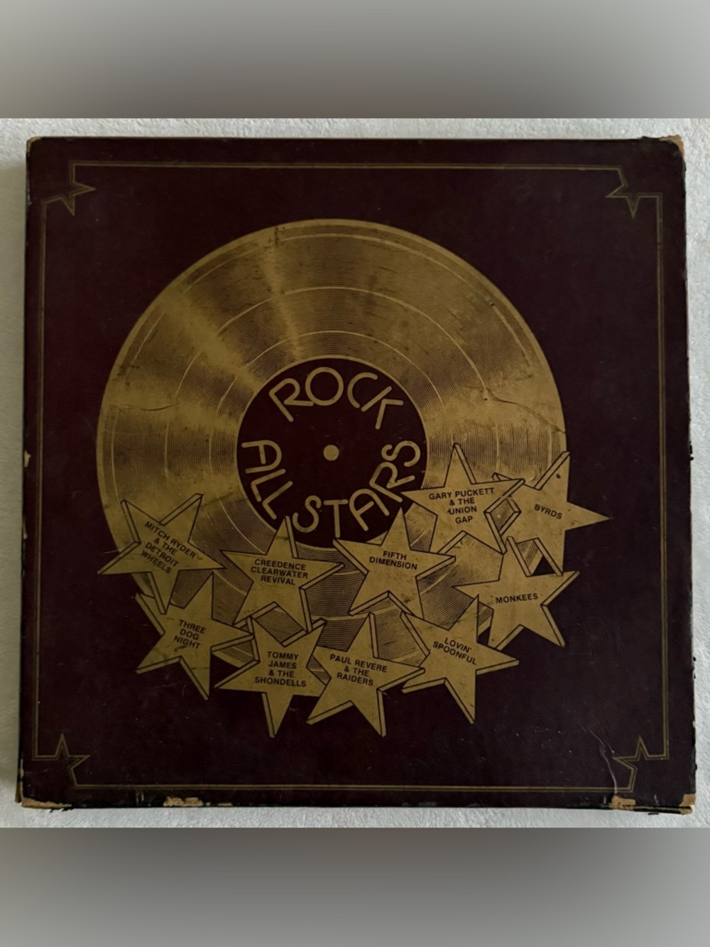 Vintage Rock All Star Vinyl Record Set Columbia House Classic Legend Collectible